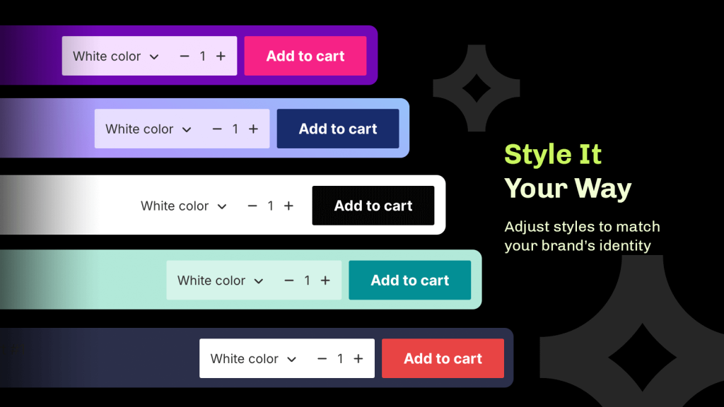 Essential shopify cart drawer app has a lot of different styles.